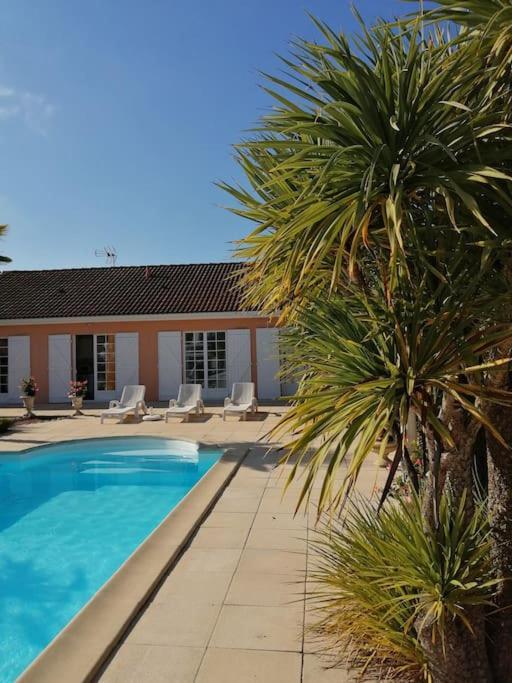 Villa Grand Communal, Piscine, 18Km De Bordeaux Ludon-Medoc Luaran gambar